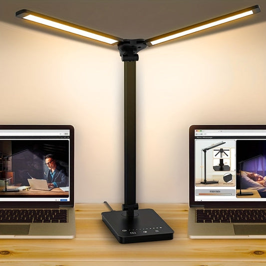 Adjustable LED Desk Lamp – Touch Dimmable Gooseneck Light for Office & Reading - Tampa Home & Garden Store