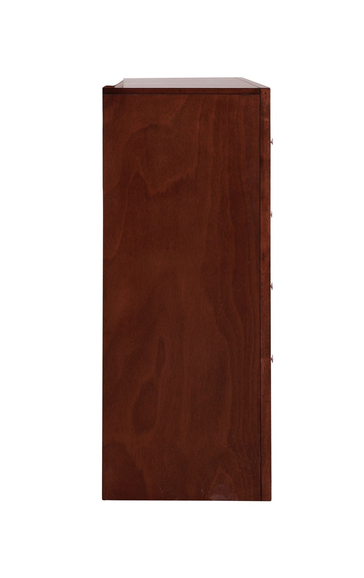 Marilla Dresser by HouseOfZazla in dark cherry wood with molded resin fronts on Tampa Home & Garden Store