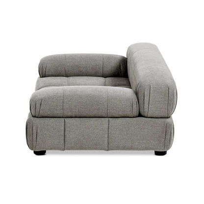 Marcel Upholstered Modern Pet Bed Uptown Gray Performance Velvet HouseOfZazla on Tampa Home & Garden Store