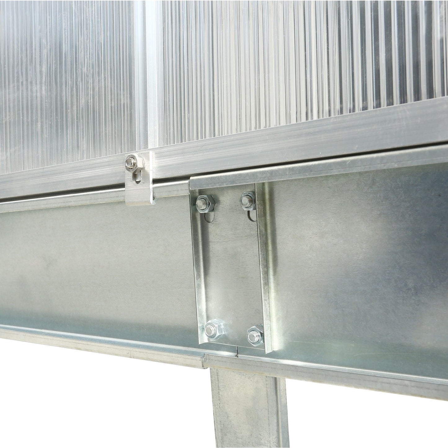 Heavy Duty Polycarbonate Greenhouse Kit and Door