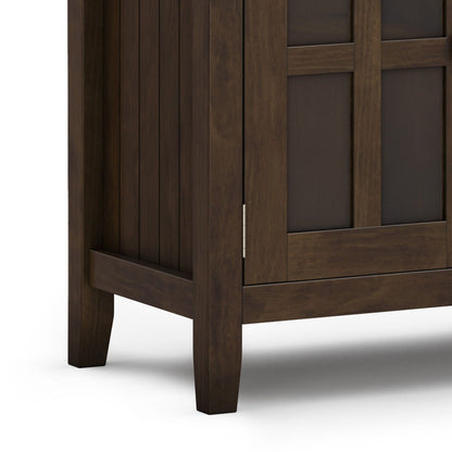 Large sideboard buffet in dark brown solid pine with panel doors and tapered legs HouseOfZazla on Tampa Home & Garden Store