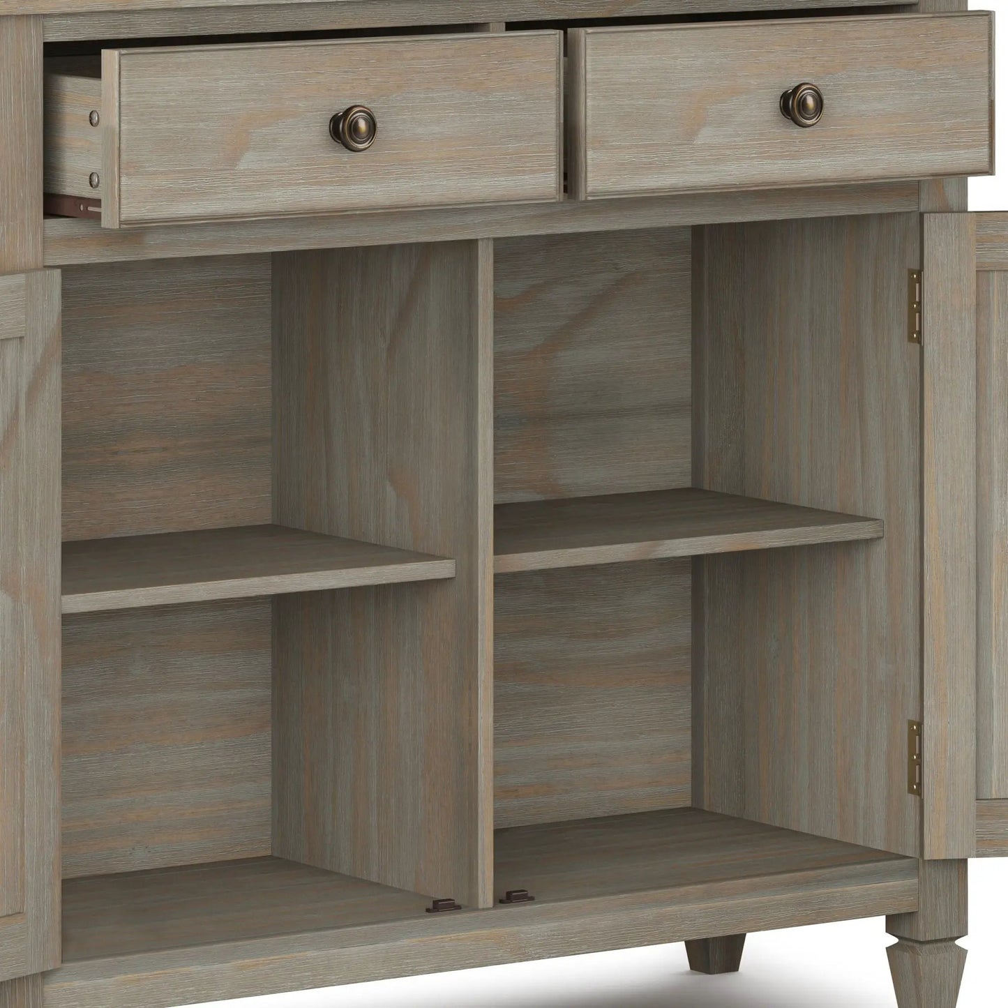 Connaught Solid Wood Entryway Storage Cabinet