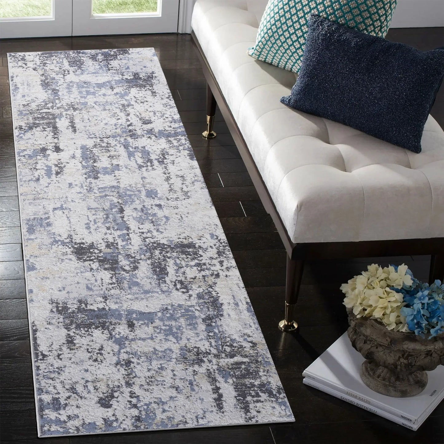 Payas Abstract Area Rug With Neutral Palette