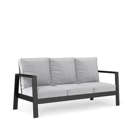 3 Seat All Weather Aluminum Sofa and Cushions