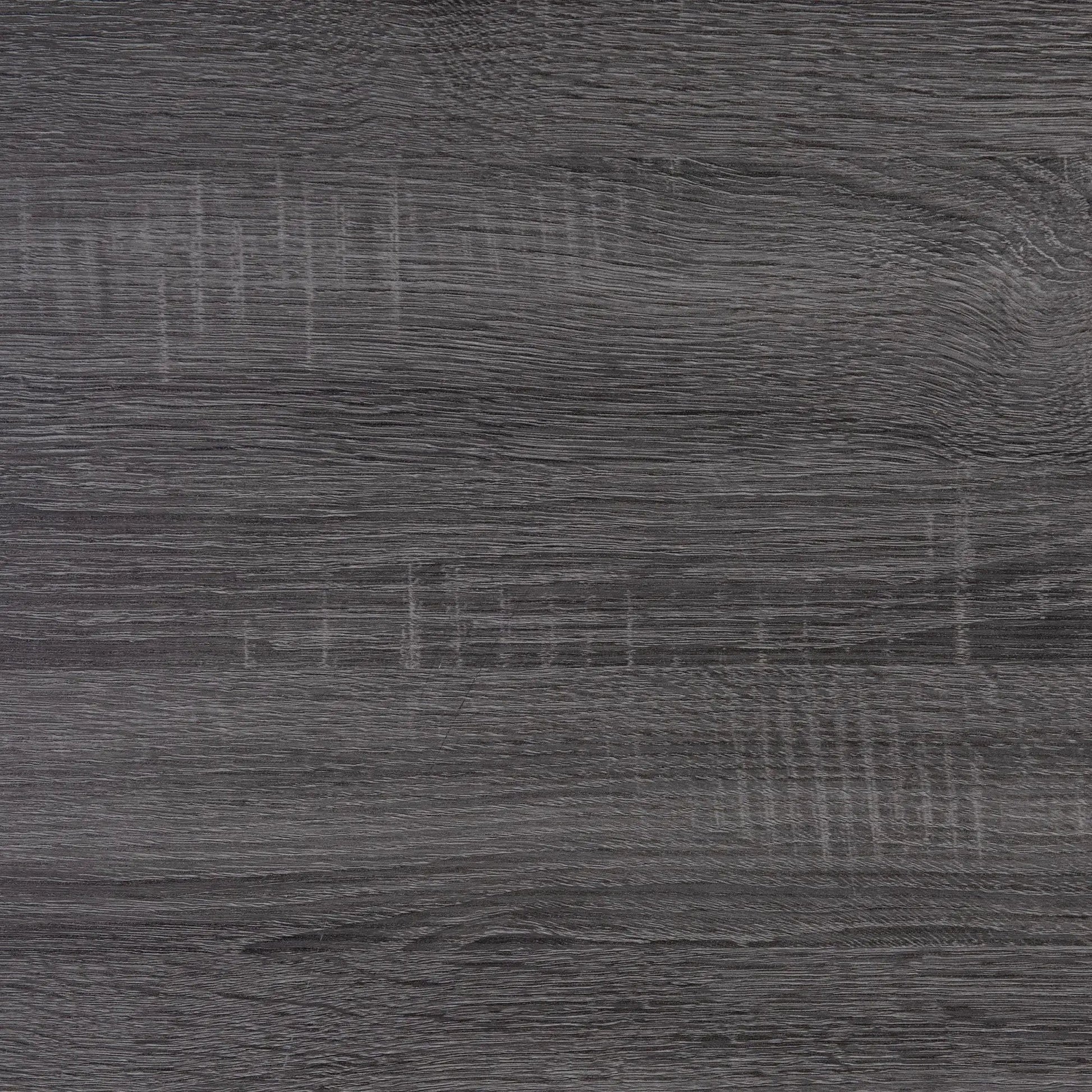 Soluto bed platform in dark wood grain finish close-up on Tampa Home & Garden Store