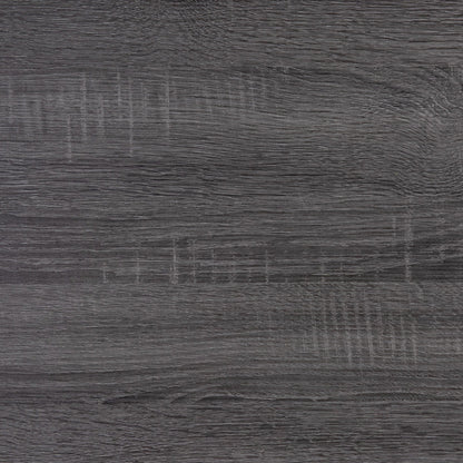Soluto Bed platform frame in dark wood grain finish close-up texture on Tampa Home & Garden Store