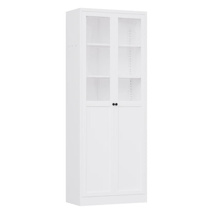 Tall Metal Pantry Cabinet and Adjustable Shelves