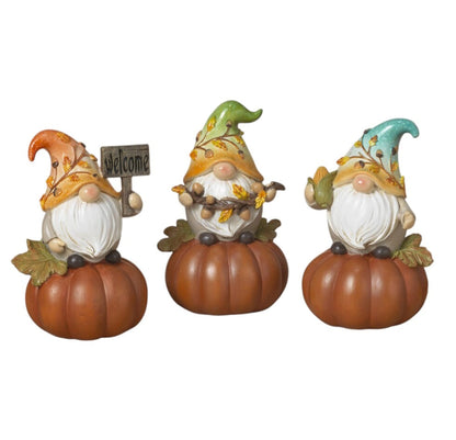 Calabaza gnomo de otoño -