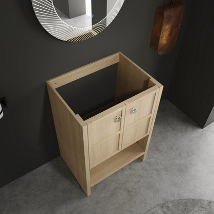 Freestanding Bathroom Vanity with Closing Doors