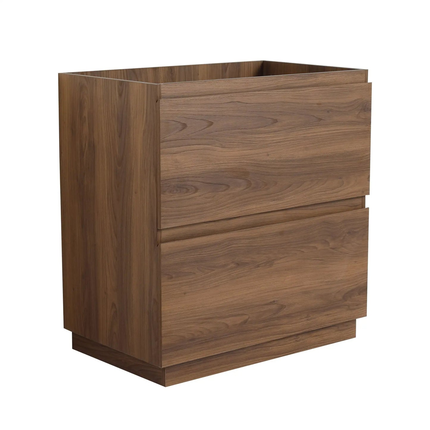 Modern Freestanding Vanity with Double Drawer