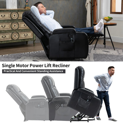 Infinite Position Power Lift Recliner for Elderly