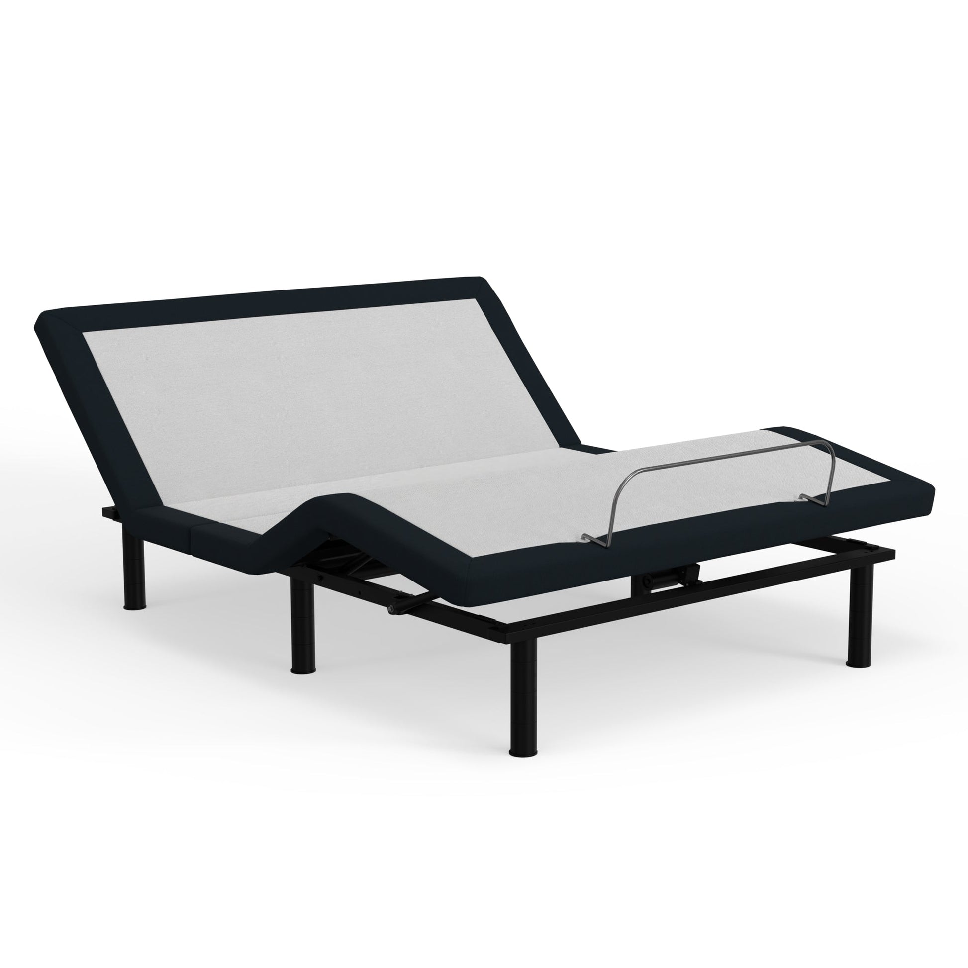 HouseOfZazla Model 3 Adjustable Base King Zero Clearance with black frame and gray deck on Tampa Home & Garden Store