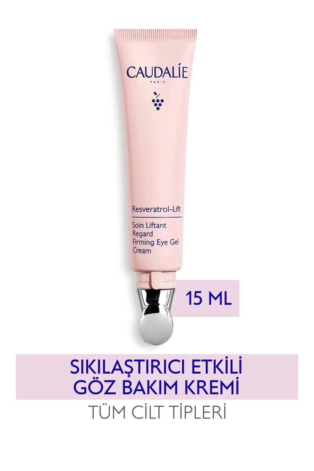 Caudalie Resveratrol-Lift Firming Eye Cream pink tube 15 ml on Tampa Home & Garden Store