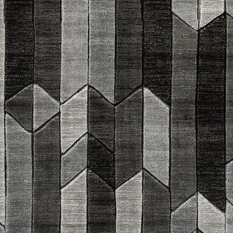 Chayse rug, gray geometric chevron area rug by Unique Piece Furniture on Tampa Home & Garden Store