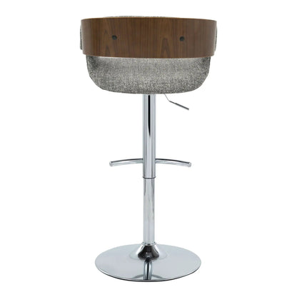 Elisa Mid Century Modern Barstool Swivel Set of 2