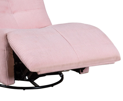 Georgena and contemporary swivel glider recliner