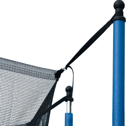 14ft Trampoline with a Basketball Hoop and Net