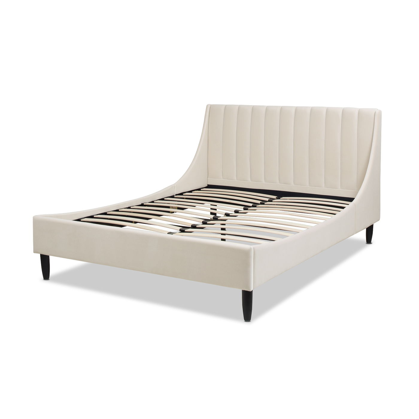 Aspen Vertical Tufted and Modern Platform Bed