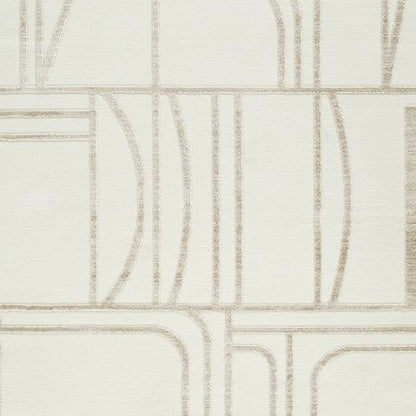 Farongrove Ivory Beige Geometric Area Rug