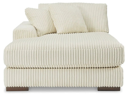 Lindyn Sectional Sofa with Cord Upholstery