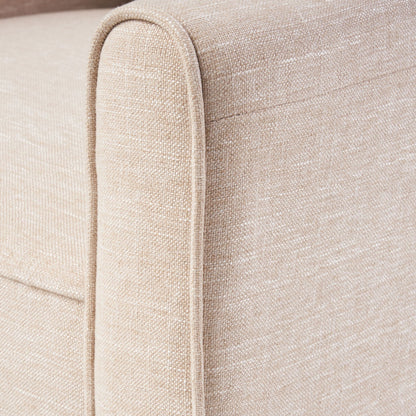 Upholstered Push Back Recliner Chair and Lounge