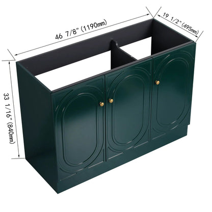 Modern Freestanding Vanity with Soft Close Doors