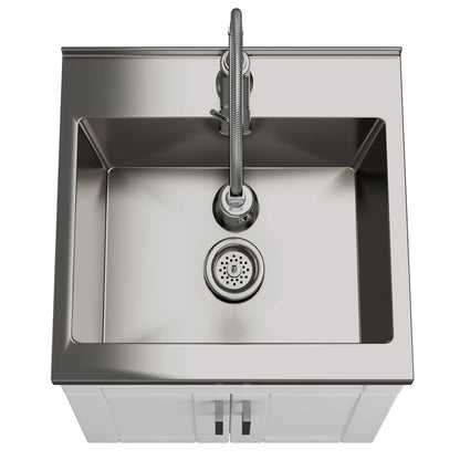Hennessy Deluxe Laundry Cabinet With Faucet Sink
