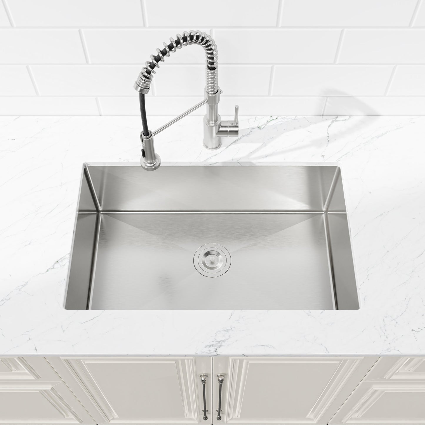 The Single Bowl Stainless Steel Kitchen Sink