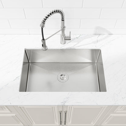 The Single Bowl Stainless Steel Kitchen Sink