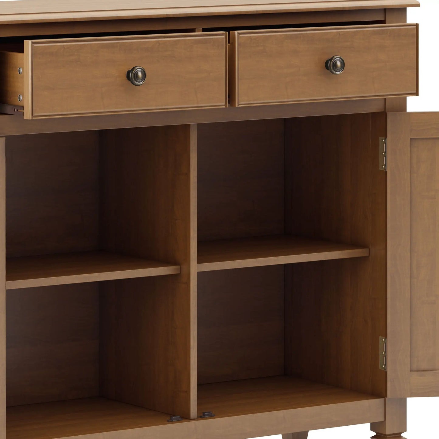 Connaught Handcrafted Solid Wood Entryway Cabinet