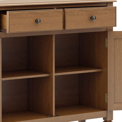 Connaught Handcrafted Solid Wood Entryway Cabinet