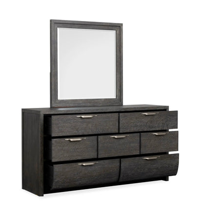 Kinsley Drawer Dresser in Black Heron Finish