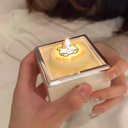 Valentine's Day girlfriend bear cake flip ring box with mirrored lid FLIPSTYLEZLLC on Tampa Home & Garden Store