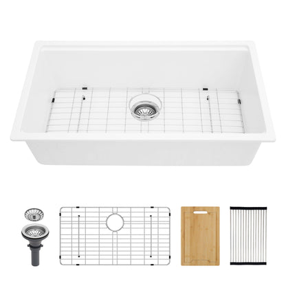 Premium Quartz Composite Workstation Sink