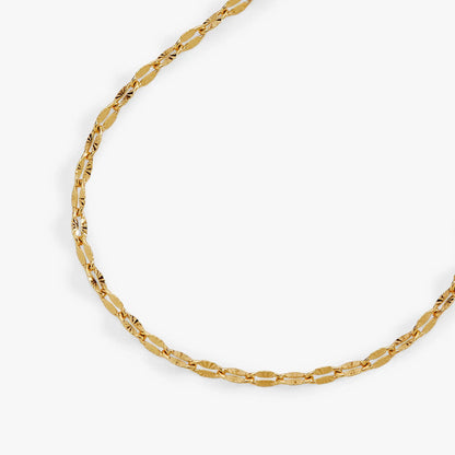 Bracelet Multi Faceted Chain in gold tone with textured oval links by Alex and Ani on Tampa Home & Garden Store