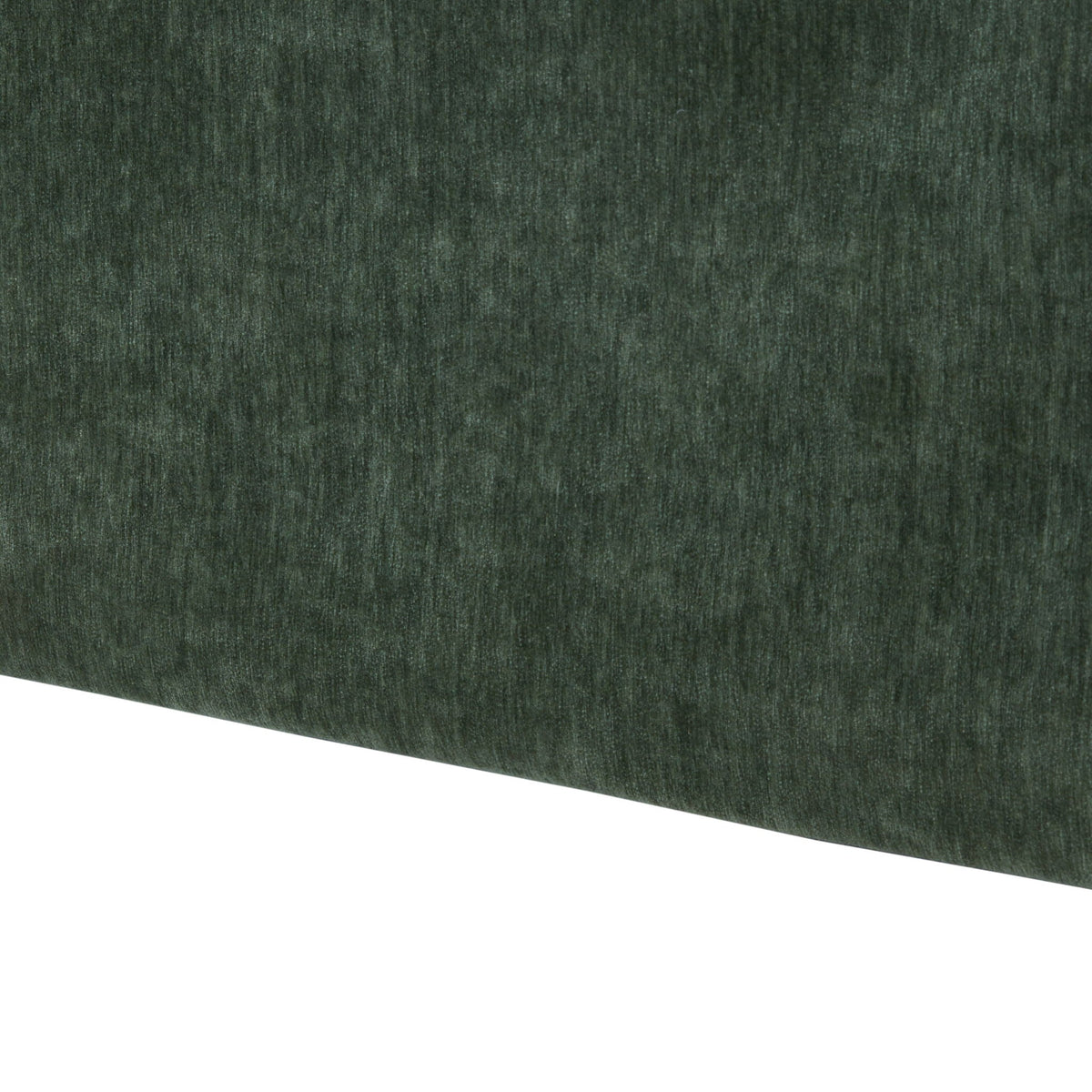 Dark green velvet upholstery swatch for HouseOfZazla skirted swivel accent chair on Tampa Home & Garden Store
