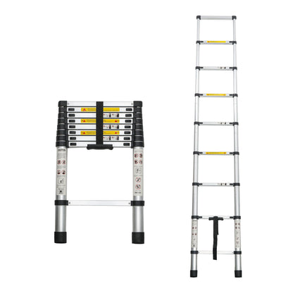 Telescopic Folding Ladder For Indoor And Outdoor