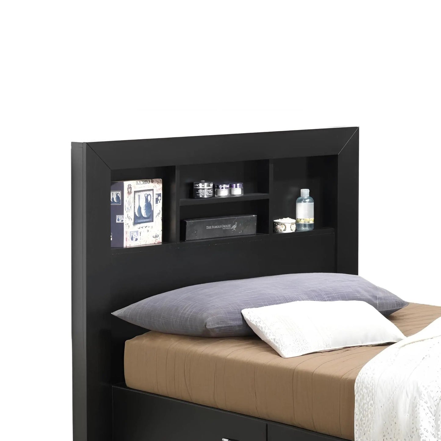 Storage Bed for Modern Spaces with Drawers