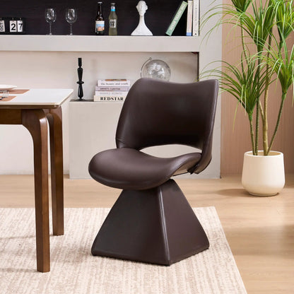 Modern Swivel Dining Chair With High Back