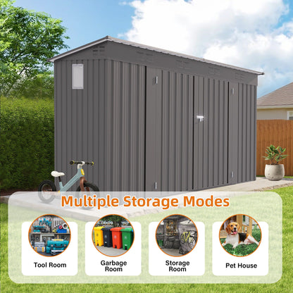 4x9 Ft Outdoor Storage Shed For A Backyard Space