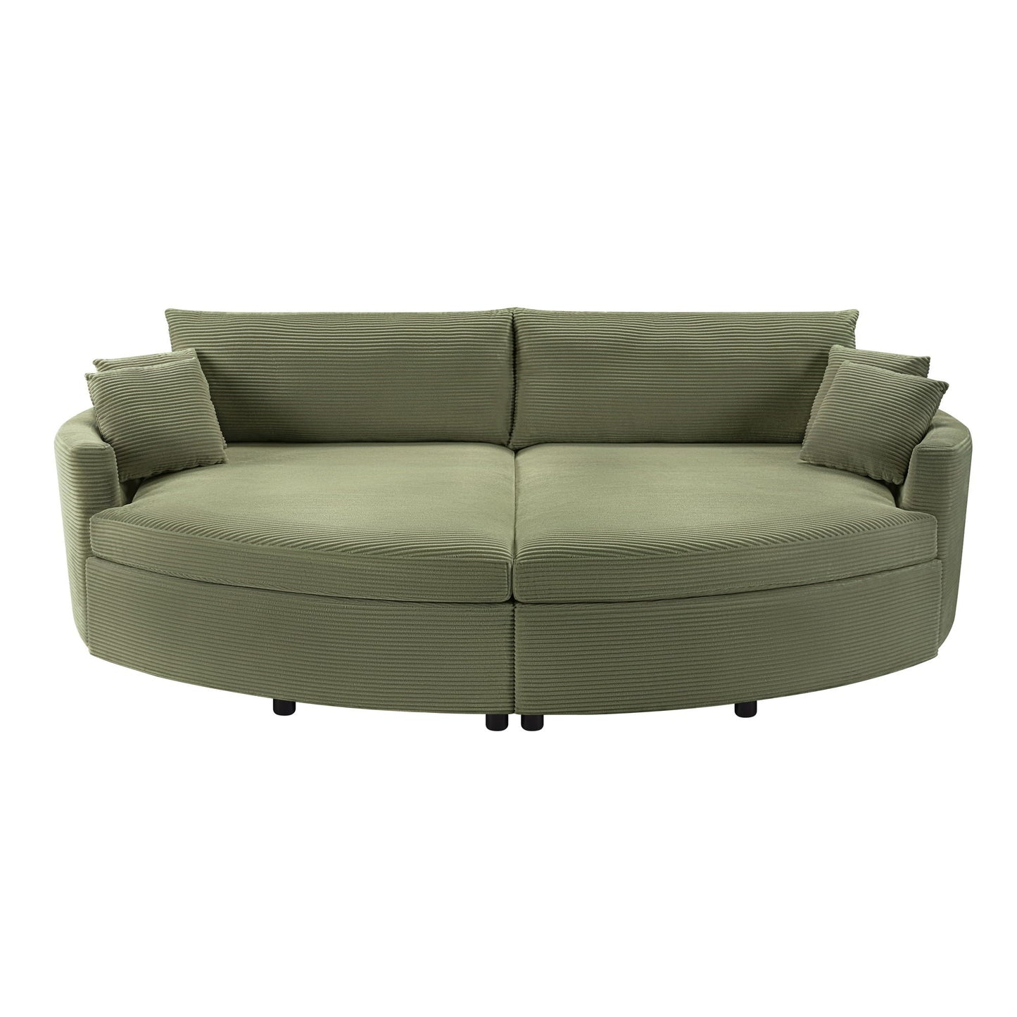 Oversized Double Chaise Sofa With USB Ports