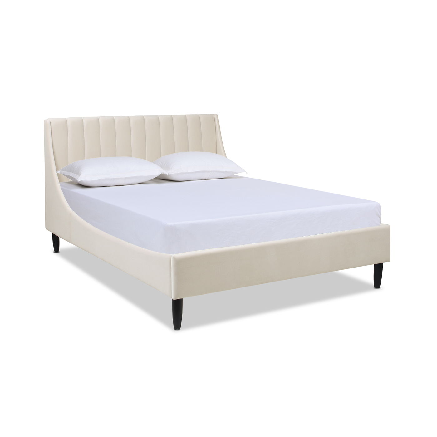 Aspen Vertical Tufted and Modern Platform Bed