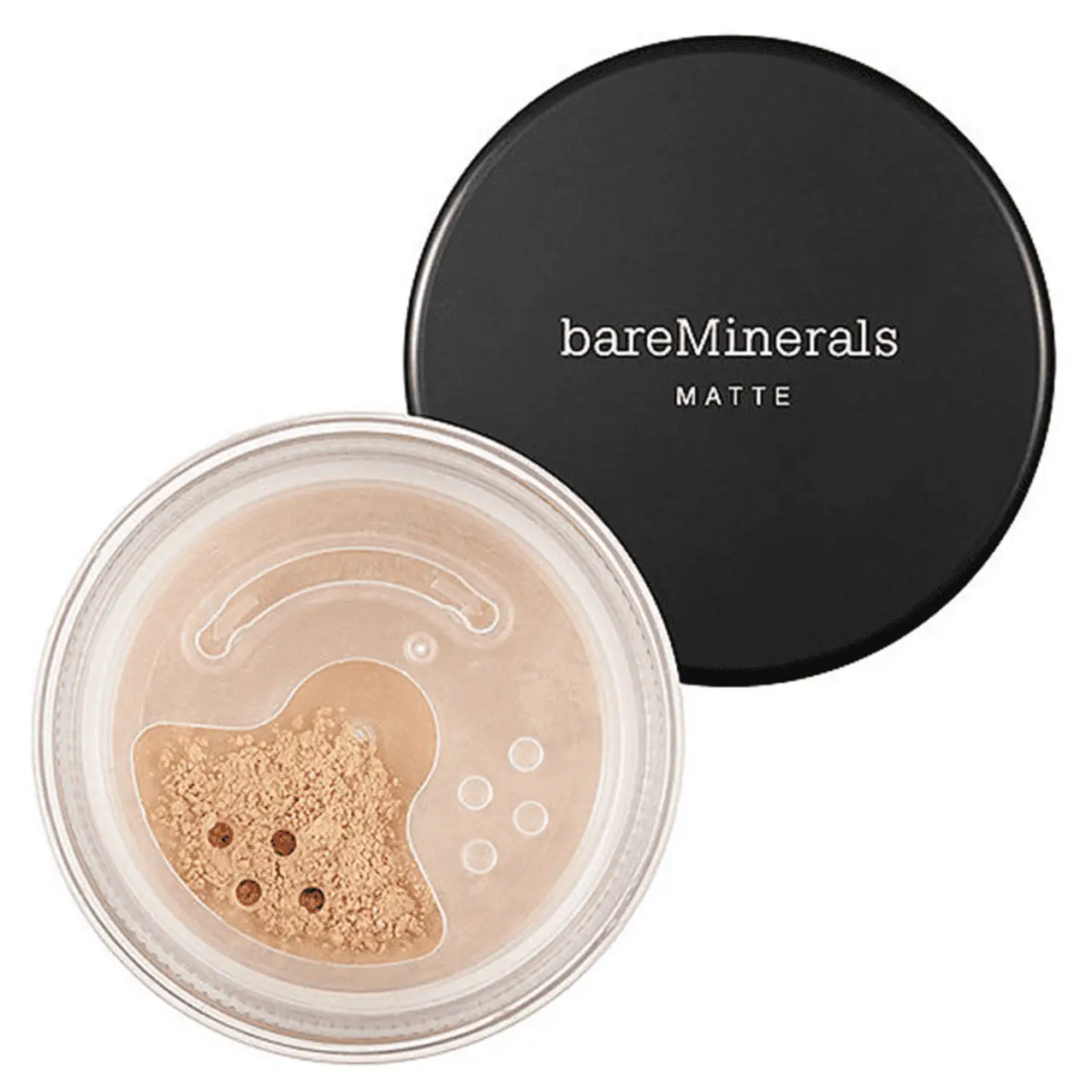 bareMinerals Matte Foundation compact with beige powder and SPF 15, Nava Beauty Foundations on Tampa Home & Garden Store