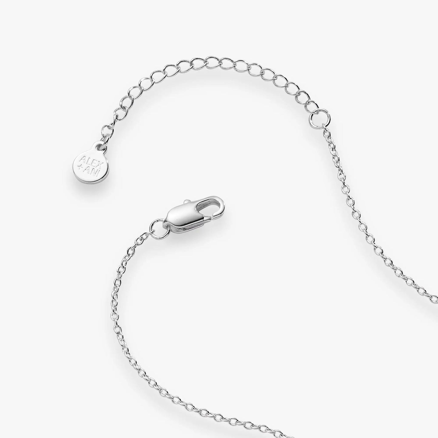 Faith Necklace by ALEX AND ANI, silver-tone chain with round pendant tag on Tampa Home & Garden Store