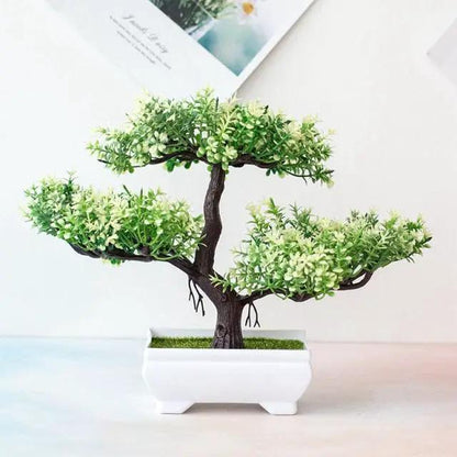 Fake Bonsai Pot Plant Ornament for Home Decor