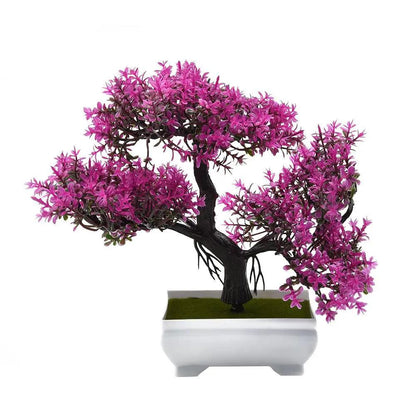 Fake Bonsai Pot Plant Ornament for Home Decor