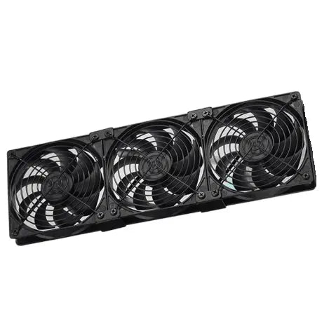 Ventiladores para rack de cultivo: 3 ventiladores