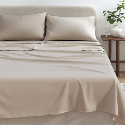the Soft Organic Cotton Jersey Knit Bed Sheets