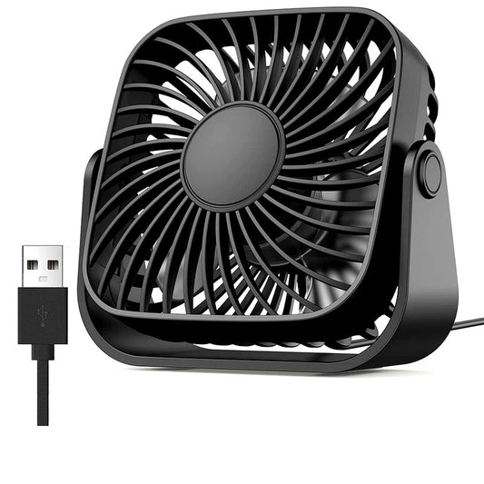 Portable Hand Fan | Mini Handheld USB Fan with Efficient Airflow | Perfect for Travel and Desk Use - Tampa Home & Garden Store