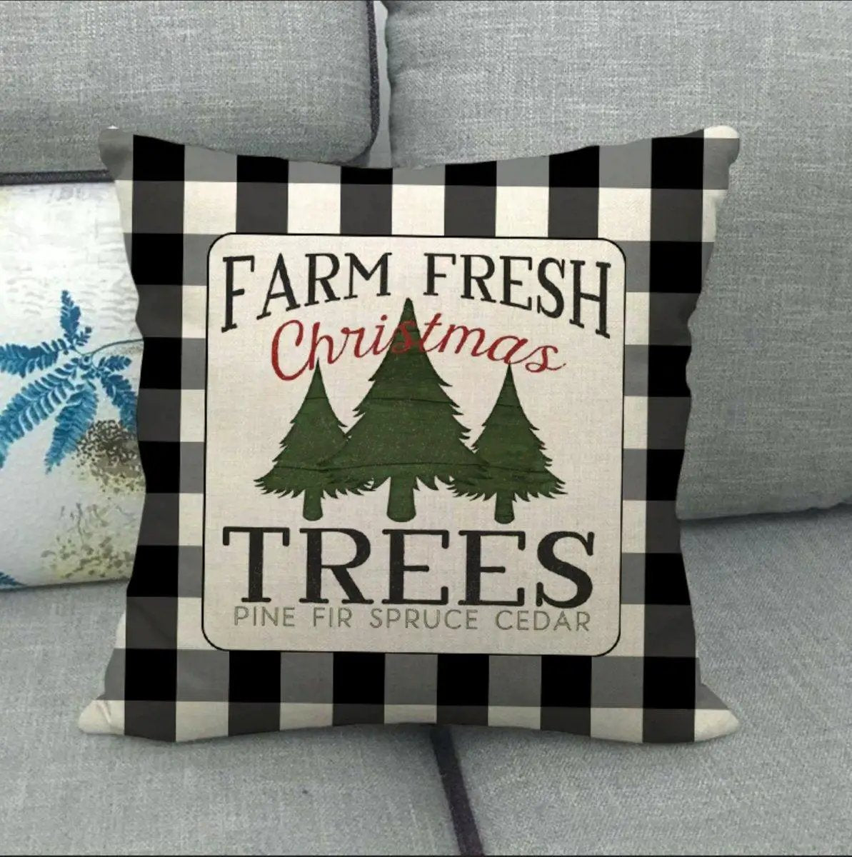 Farm Fresh Christmas Trees for Cozy Farmhouse